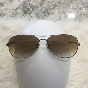 Men's Carbon Fibre Ray Ban Aviator Sunglasses Br